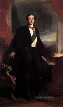  royalty Oil Painting - Prince Albert royalty portrait Franz Xaver Winterhalter